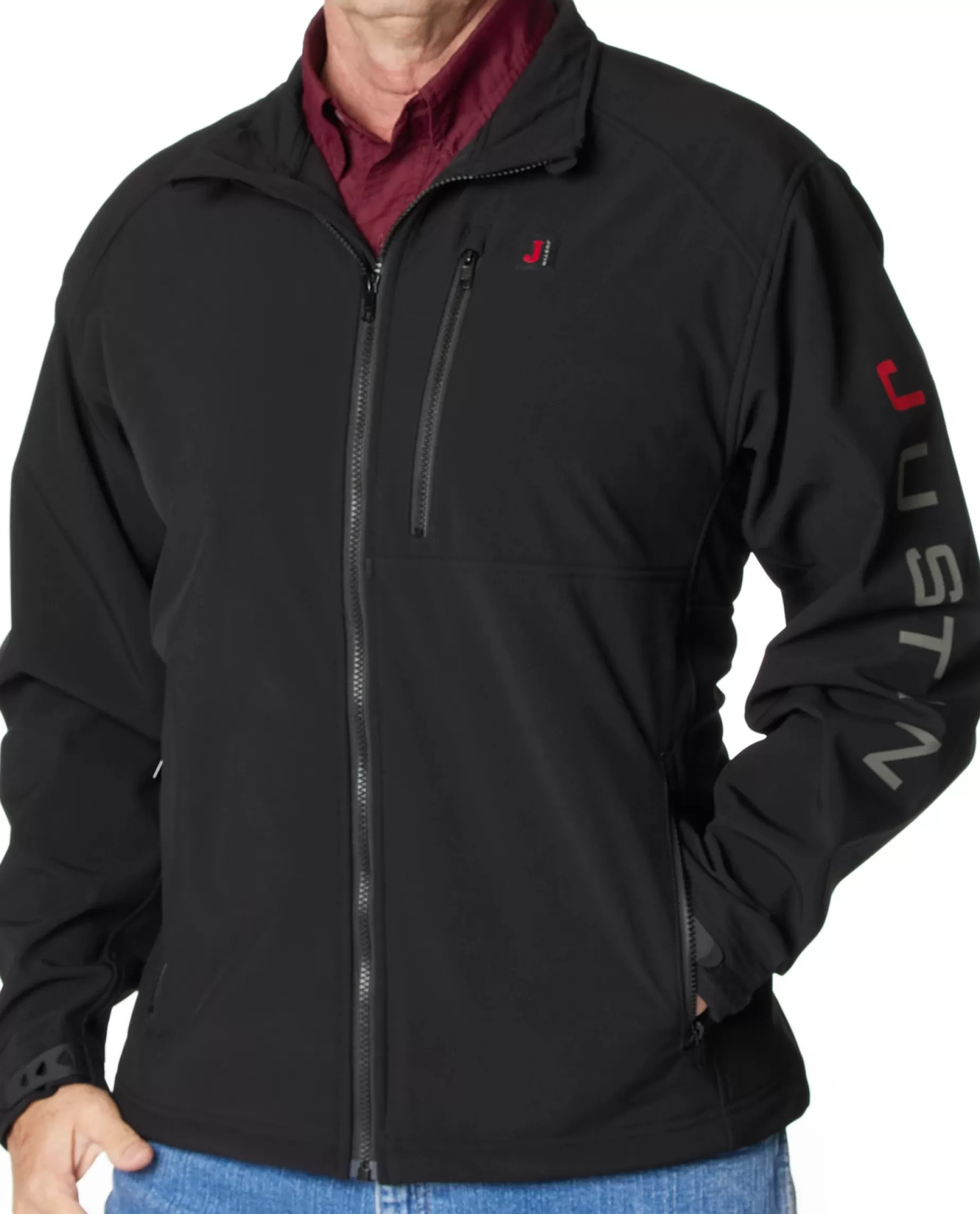 Hombre Justin Boots Wind/Water Resistant Jacket